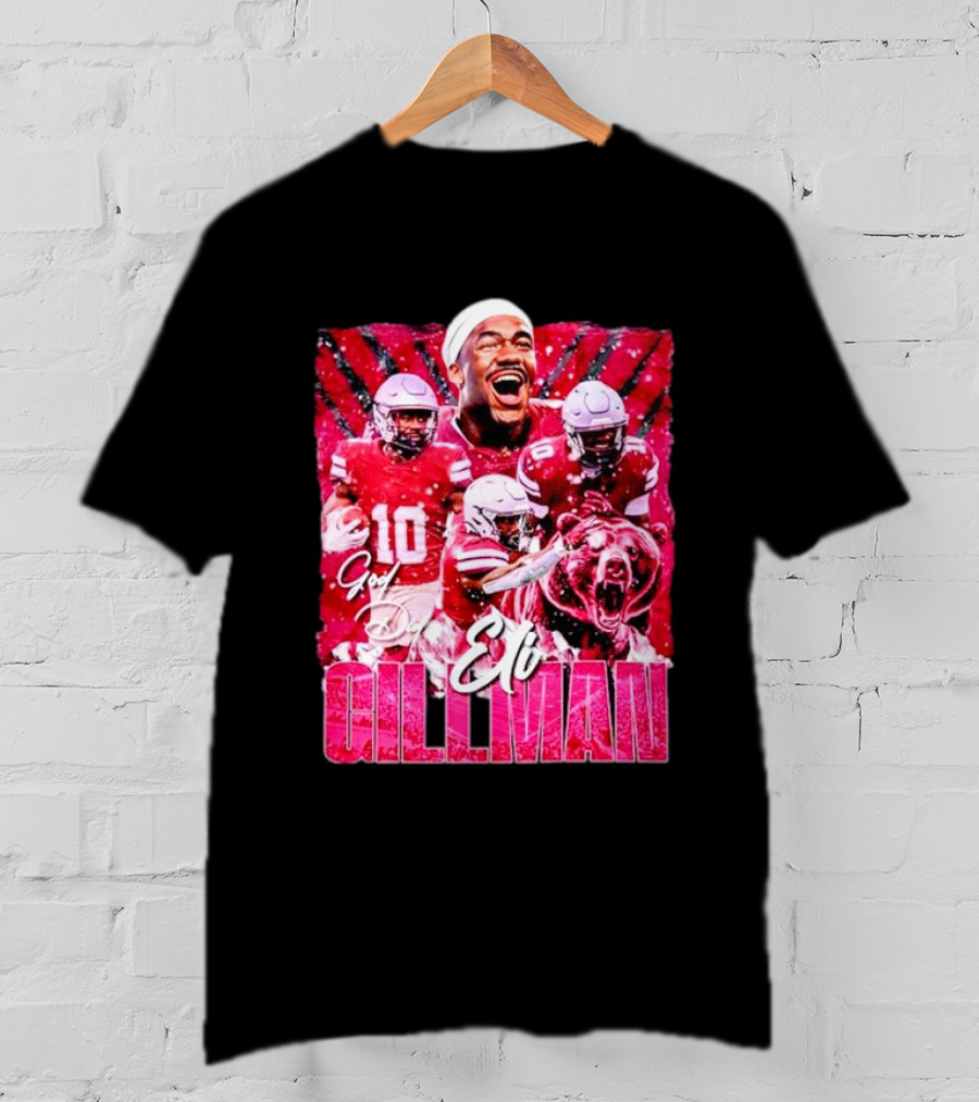 Gillman God Efo Heavyweight Premium Vintage Football T-Shirt