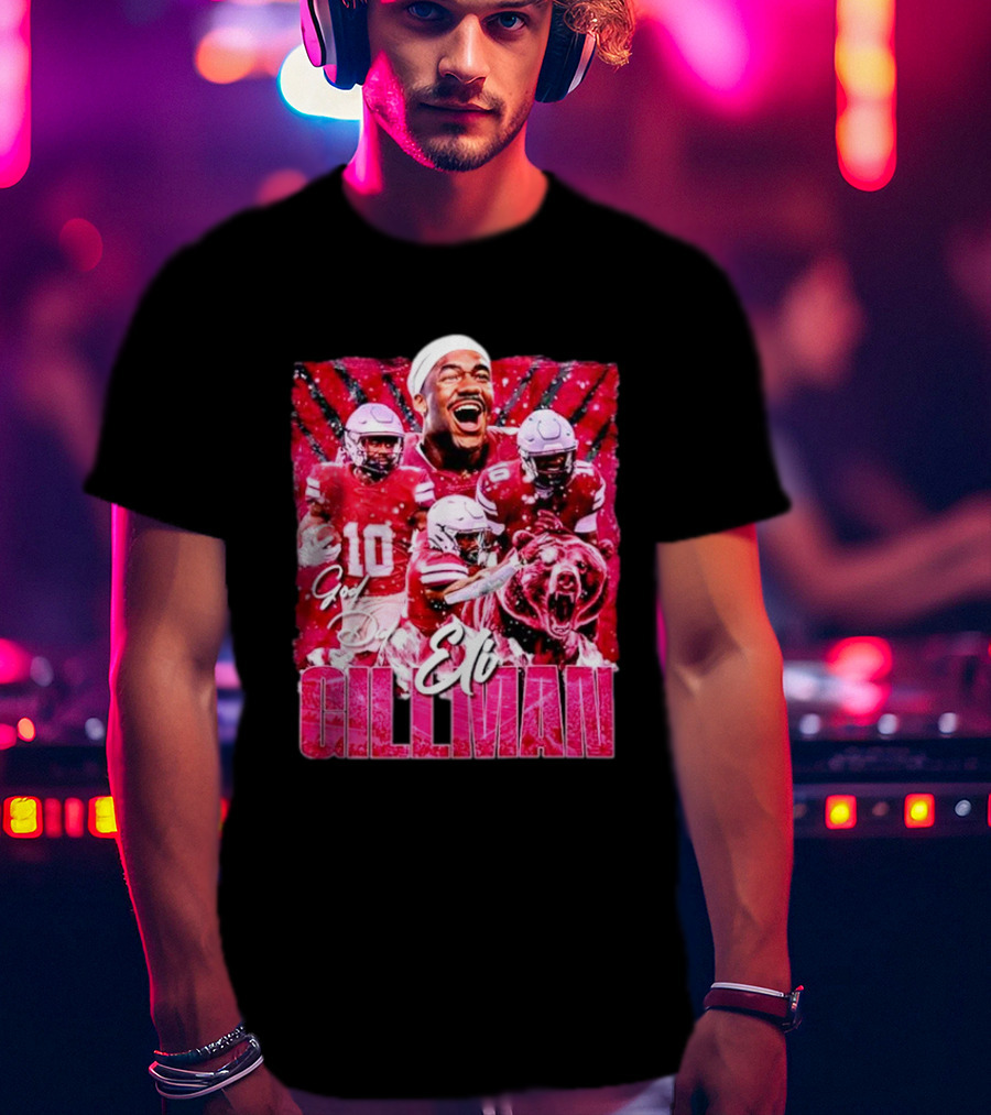 Gillman God Efo Heavyweight Premium Vintage Football T-Shirt