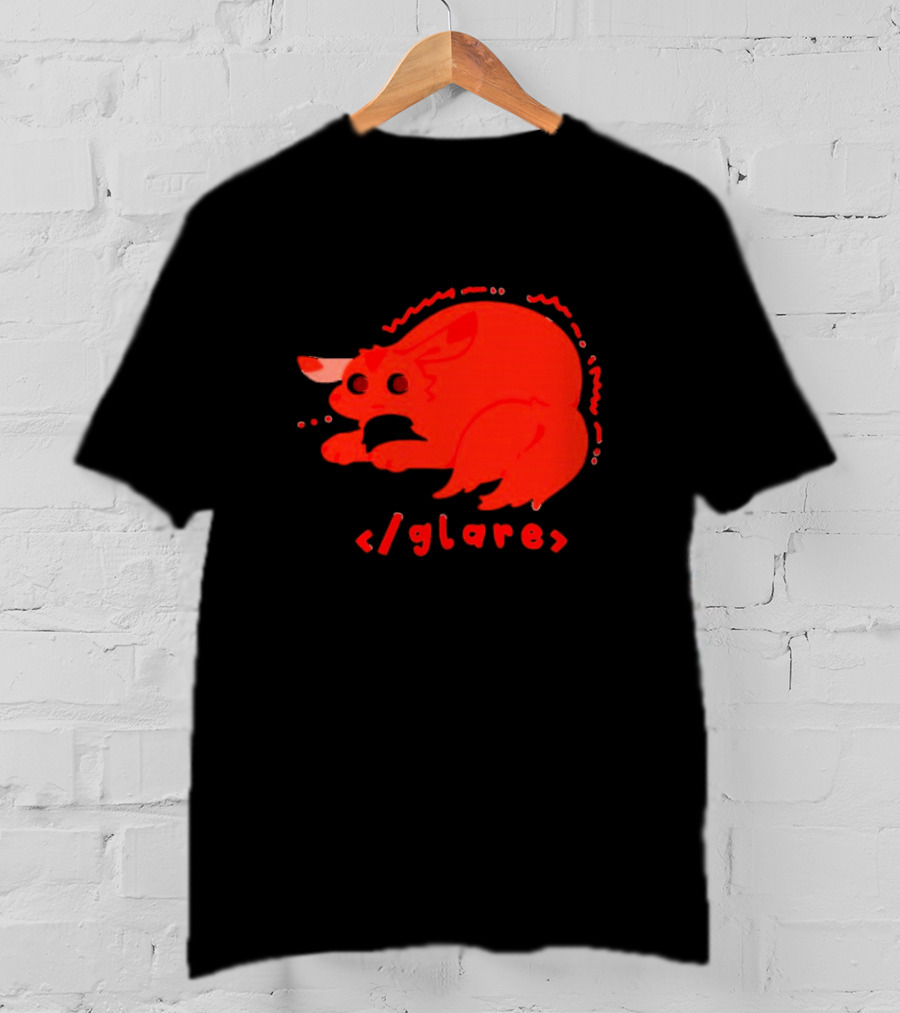 Glare Pokemon Red Coding Creature T-Shirt