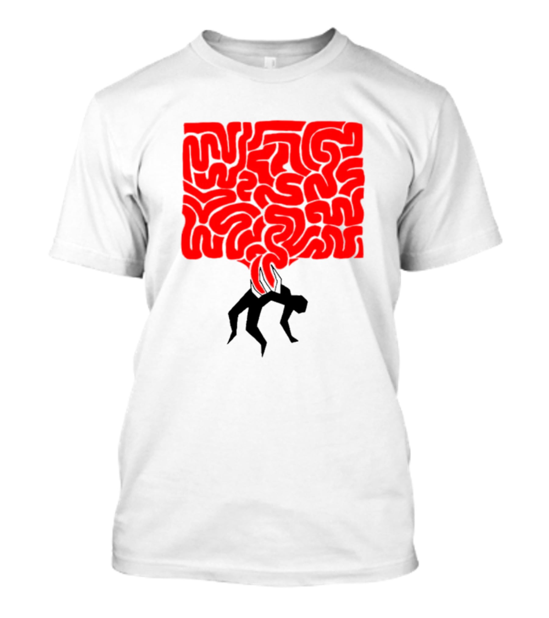 My Body Betrayed Me Red Maze Burden T-Shirt