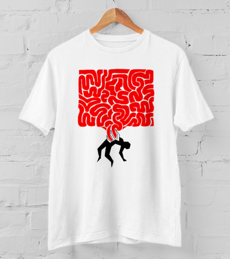 My Body Betrayed Me Red Maze Burden T-Shirt