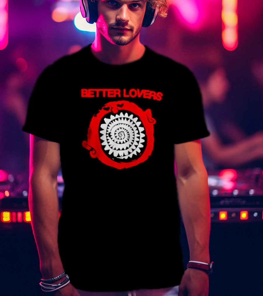 Better Lovers Spiralth Red Spiral T-Shirt