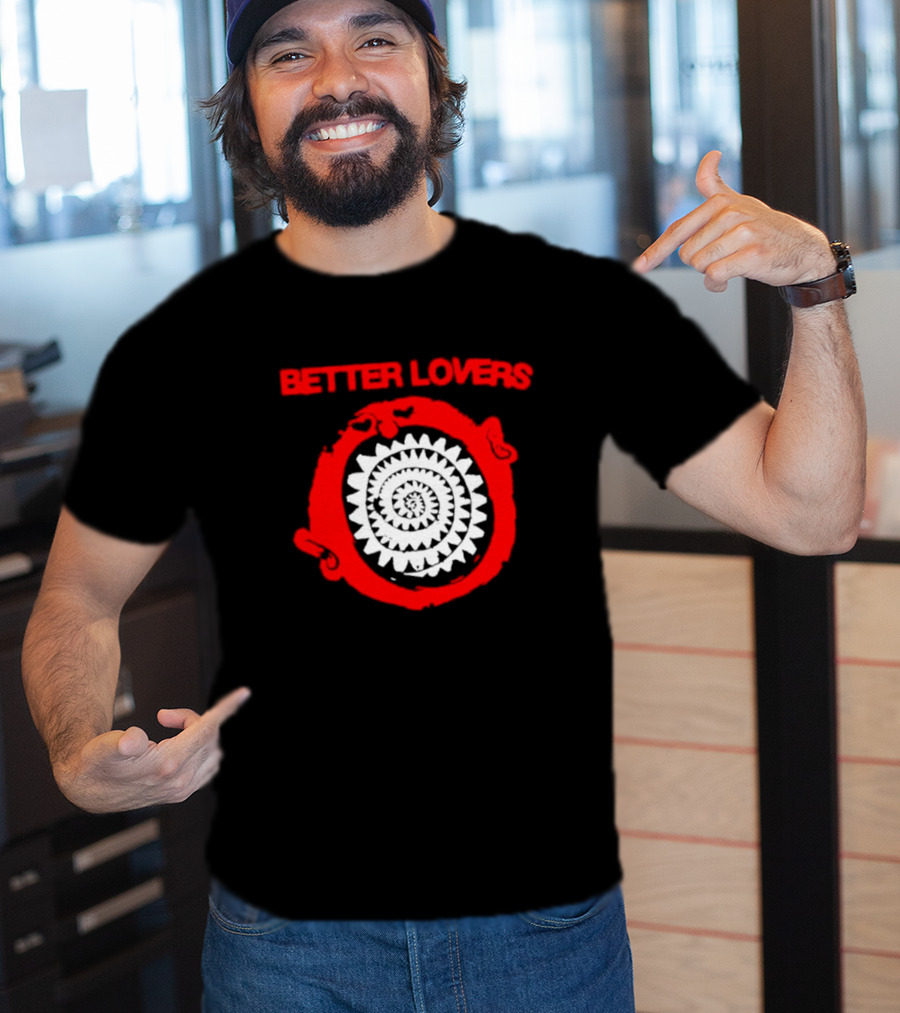 Better Lovers Spiralth Red Spiral T-Shirt
