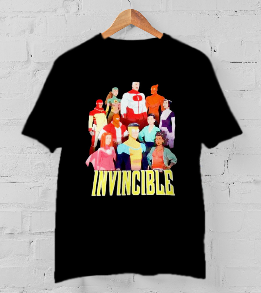 Invincible Characters Group Ensemble T-Shirt