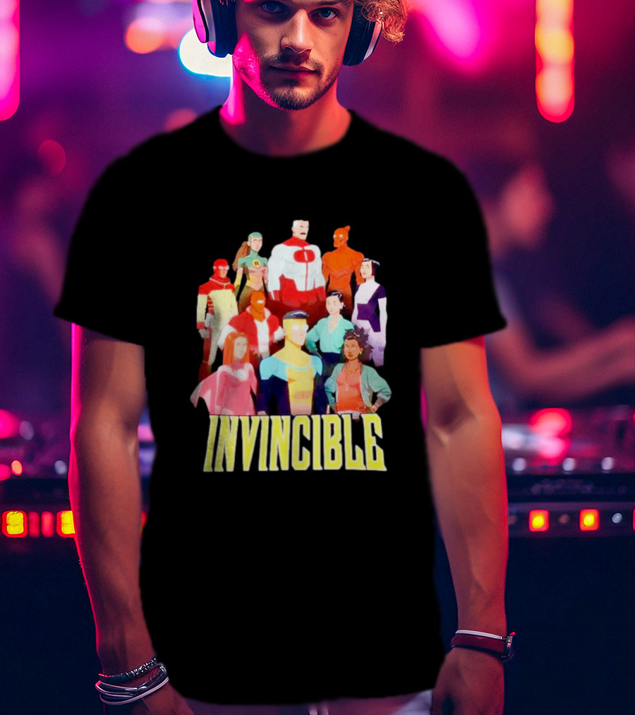 Invincible Characters Group Ensemble T-Shirt