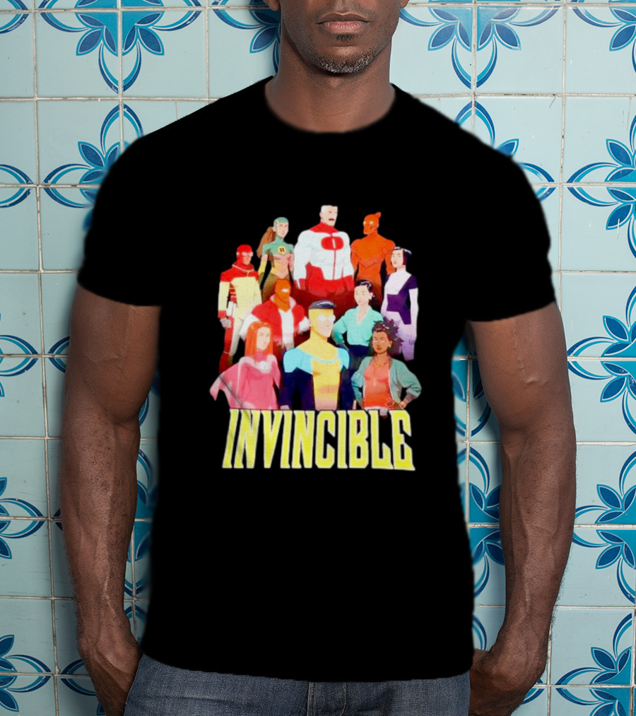 Invincible Characters Group Ensemble T-Shirt