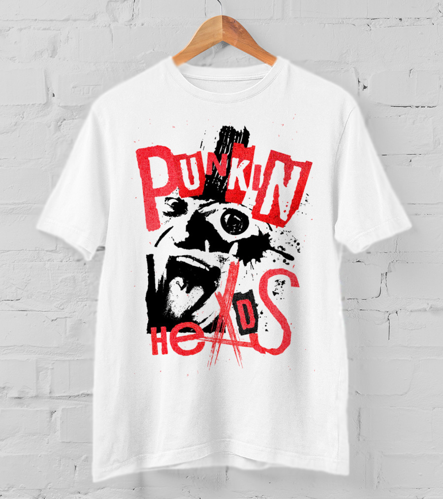 Punkin' Heads Horror Mask Graffiti T-Shirt