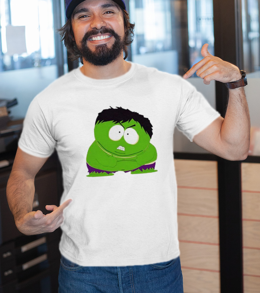 South Park Hulk Crossover Character Mashup T-Shirt