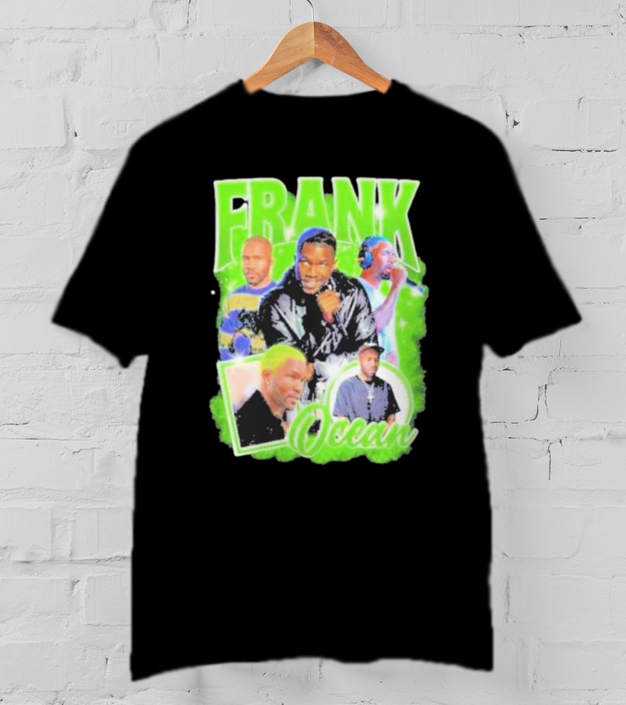Frank Ocean Vintage Rap Music Collage T-Shirt