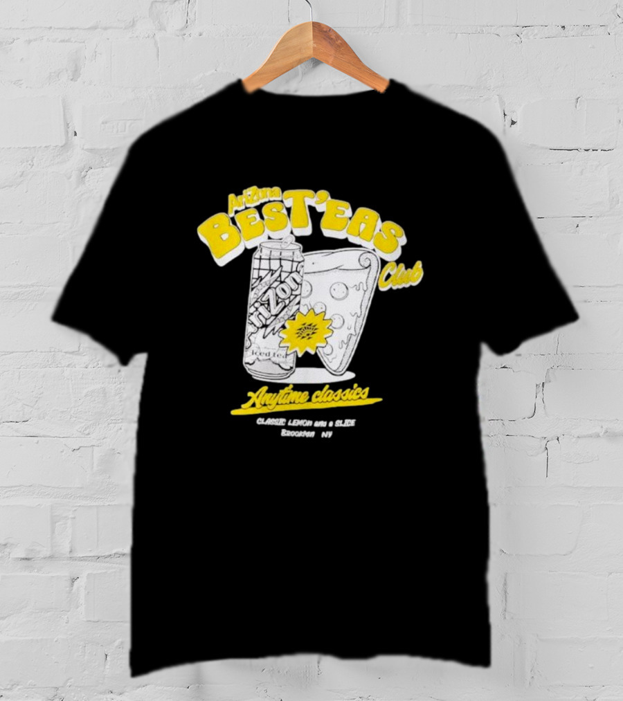Arizona Best’eas Club Anytime Classics Pizza CLASSIC LEMON AN’ A SLICE Brooklyn NY T-Shirt