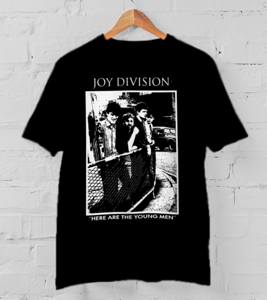 Joy Division Here Are The Young Men Vintage T-Shirt