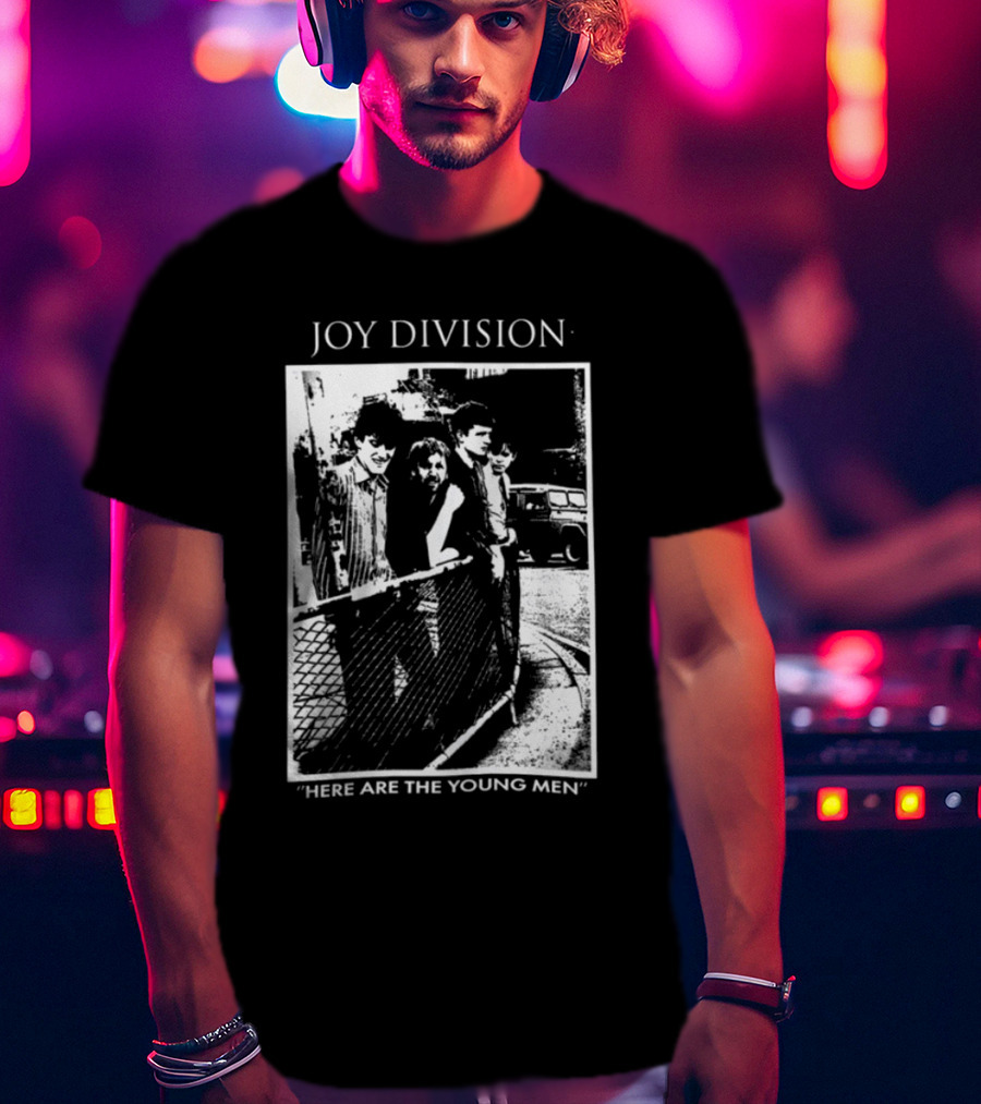 Joy Division Here Are The Young Men Vintage T-Shirt