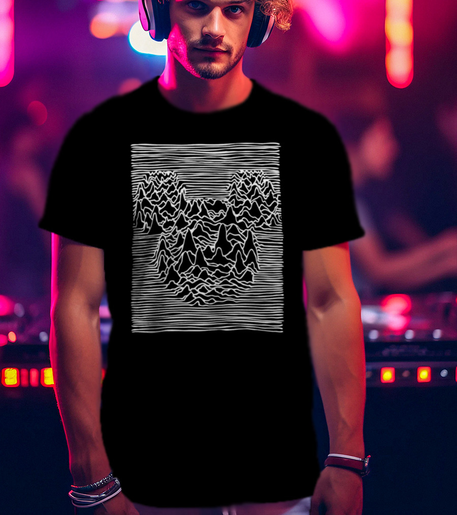 Vintage Joy Division Unknown Pleasures Mickey Mouse T-Shirt