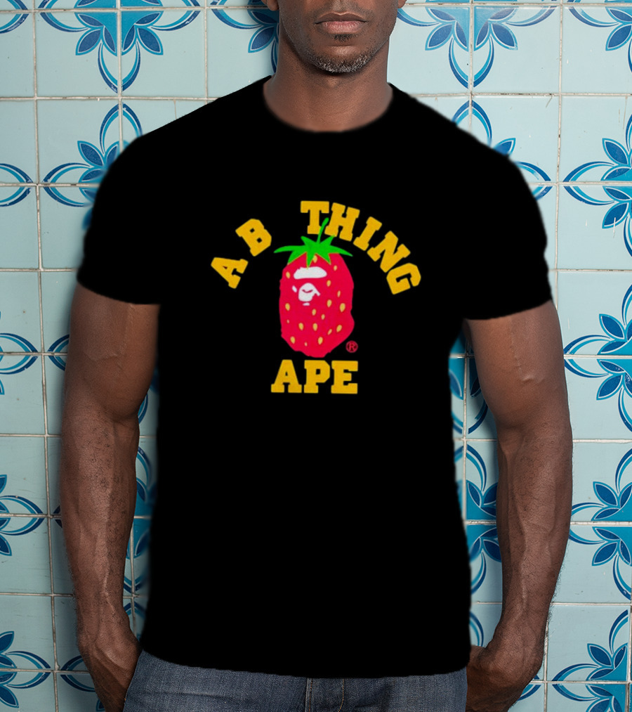 AB Thing Ape Strawberry T-Shirt