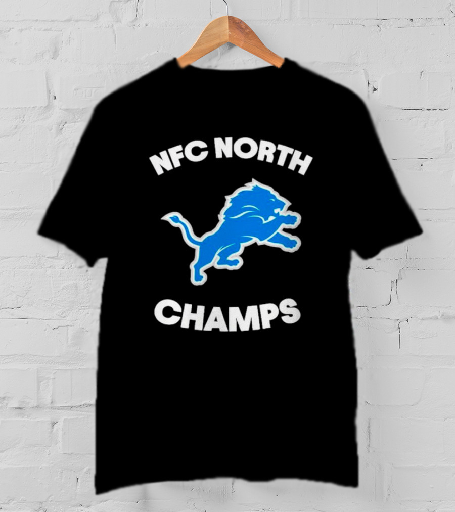 Detroit Lions NFC North Champs T-Shirt