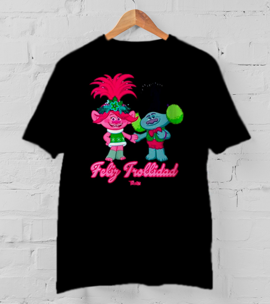 Feliz Trollidad Trolls Christmas T-Shirt