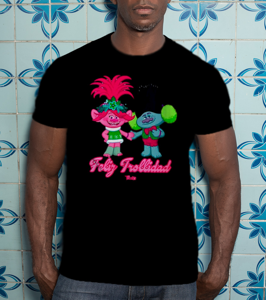 Feliz Trollidad Trolls Christmas T-Shirt