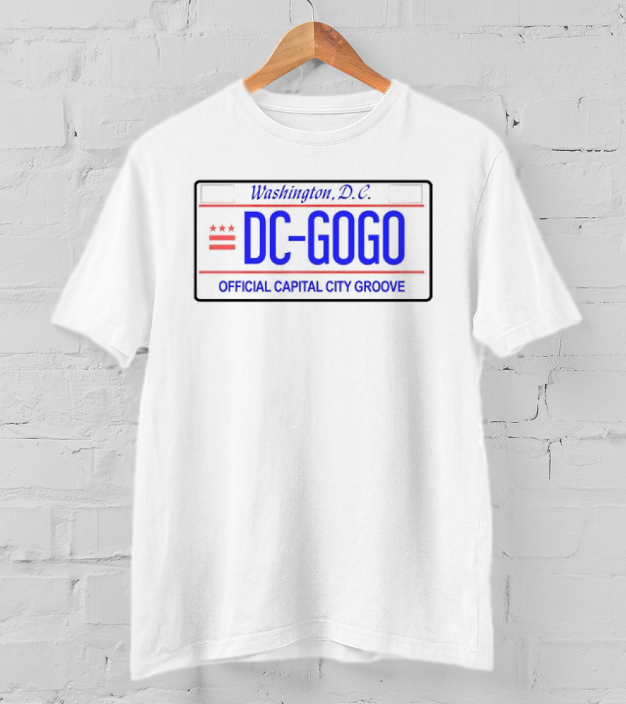 Washington D.C. DC-Gogo Official Capital City Groove T-Shirt