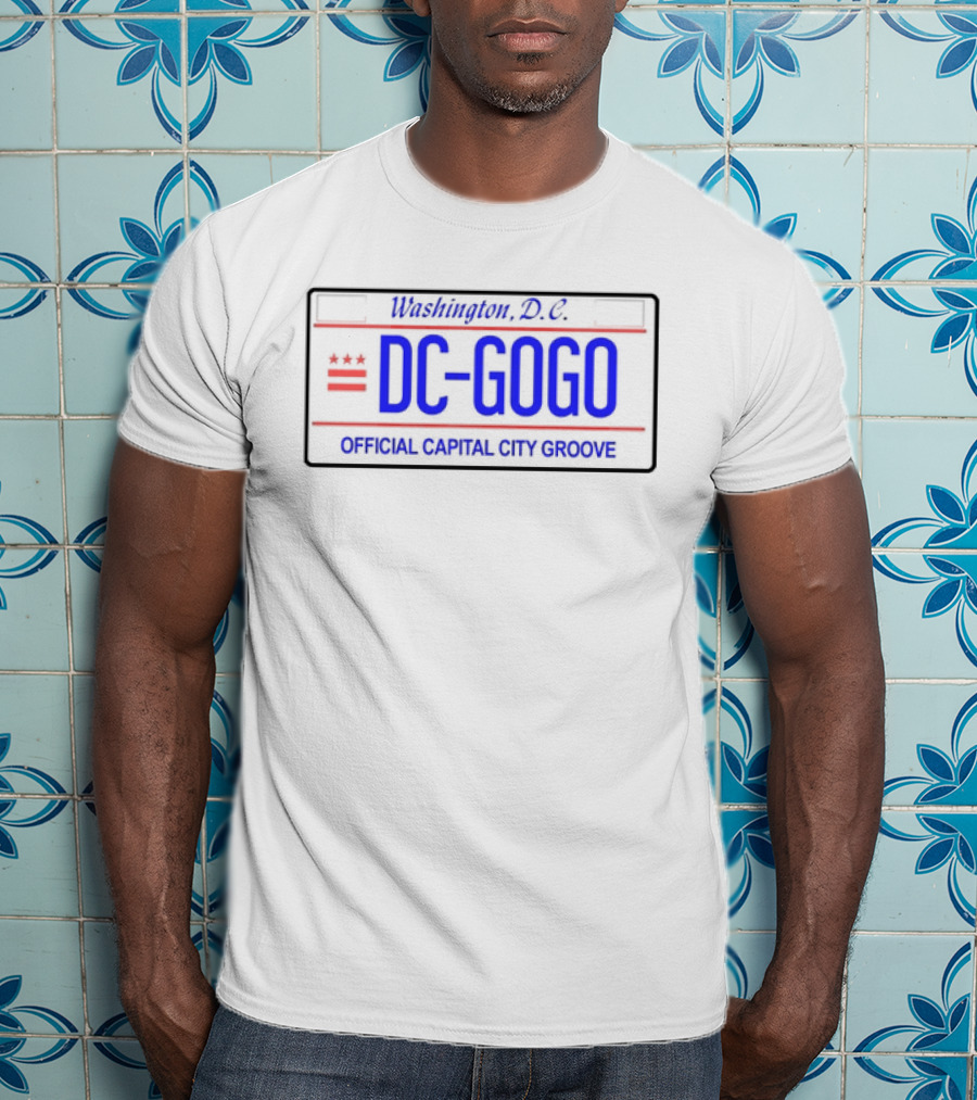 Washington D.C. DC-Gogo Official Capital City Groove T-Shirt