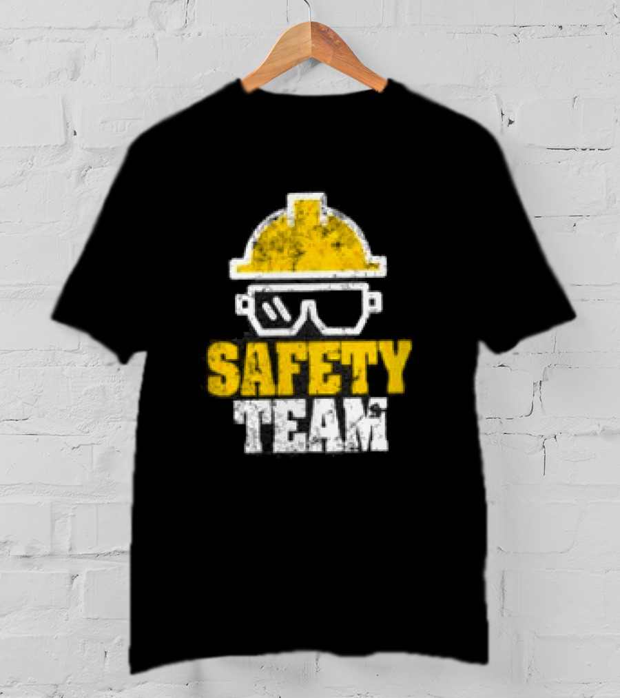 Safety Team Occupational Safety Officer OSHA HSE Hard Hat And Safety Glasses T-Shirt