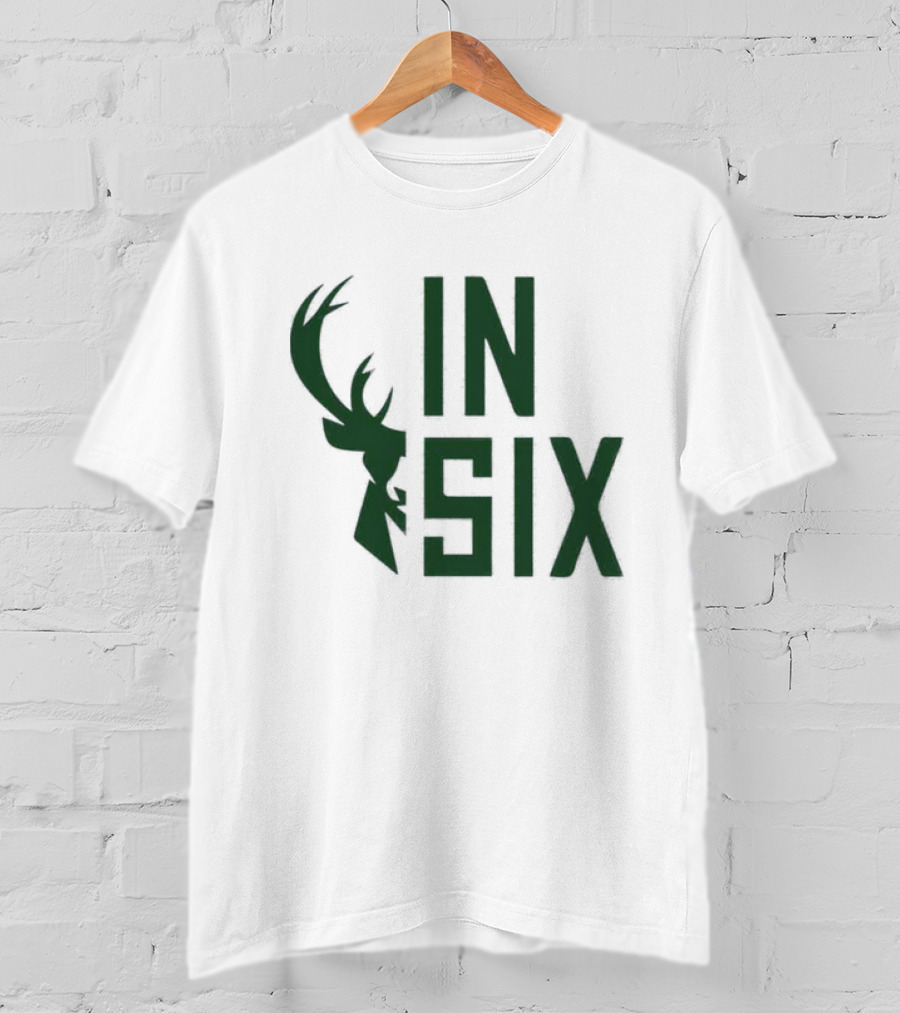 In Six Buck Deer Head T-Shirt