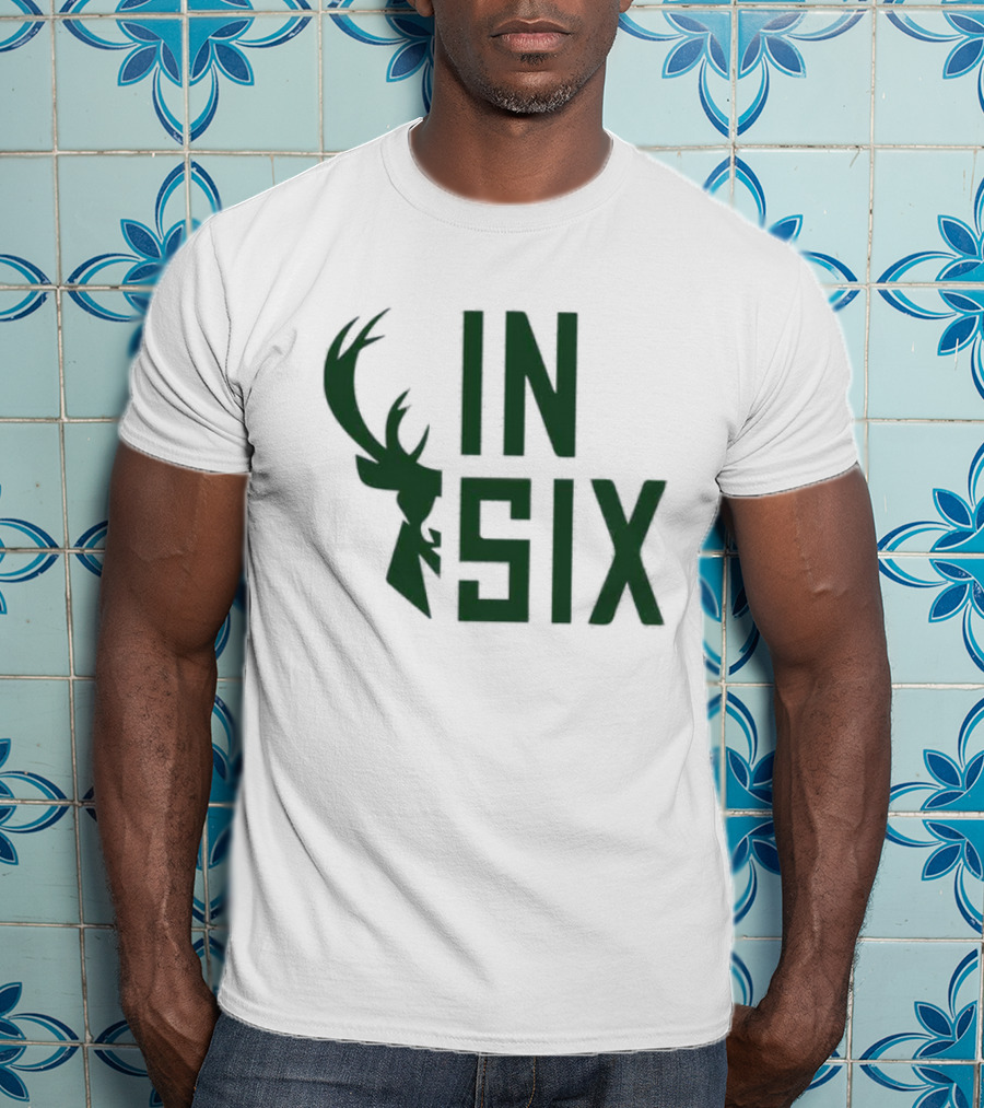 In Six Buck Deer Head T-Shirt