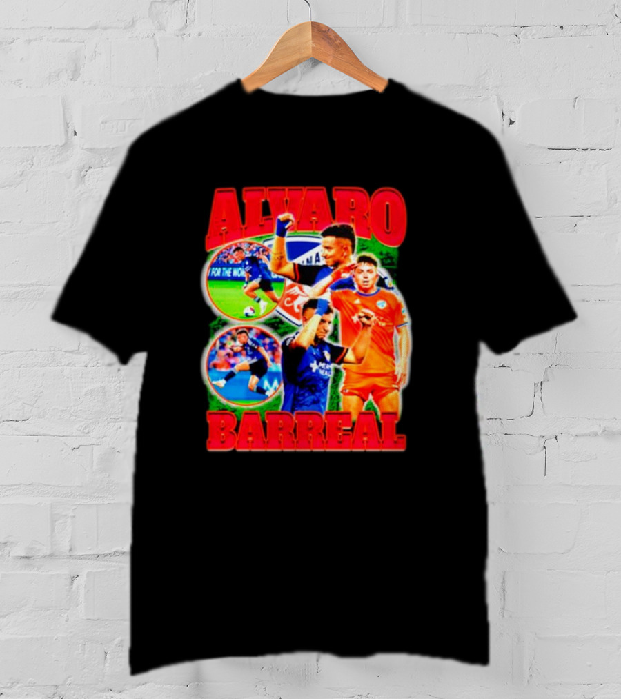 Alvaro Barreal Soccer Action Montage For The Noche T-Shirt