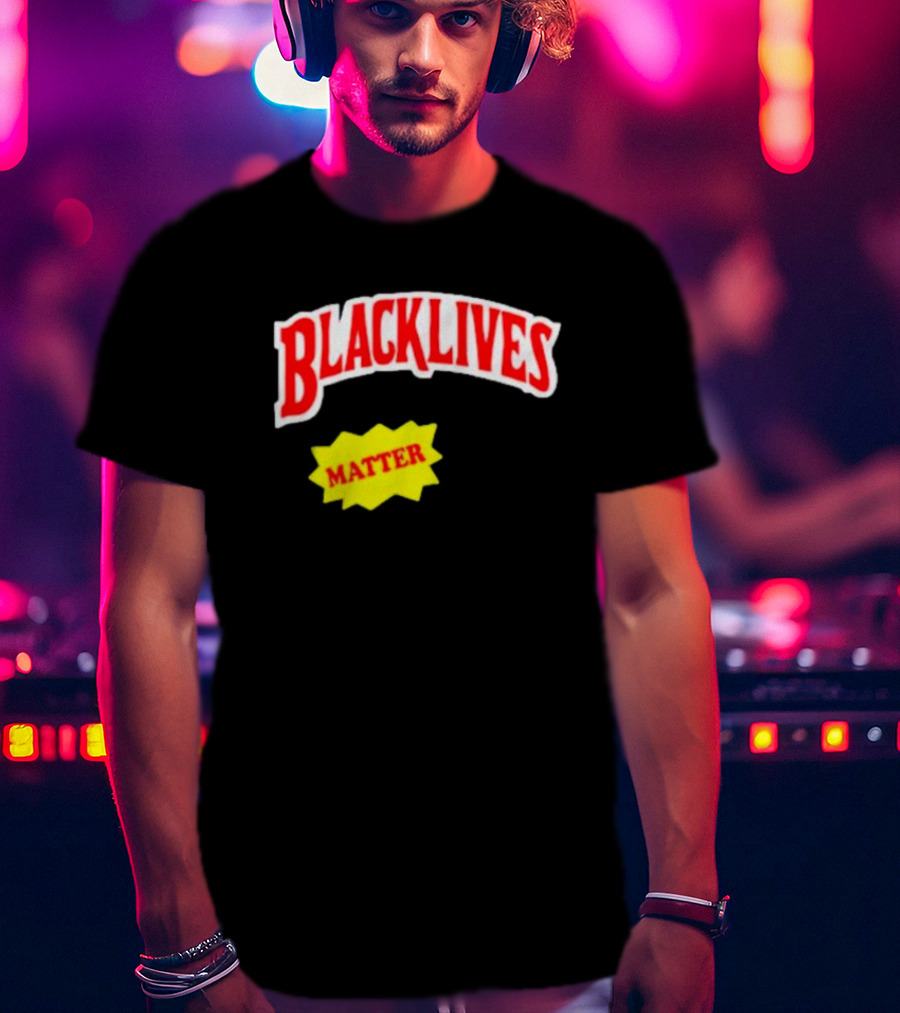 Black Lives Matter Backwoods Style Retro T-Shirt