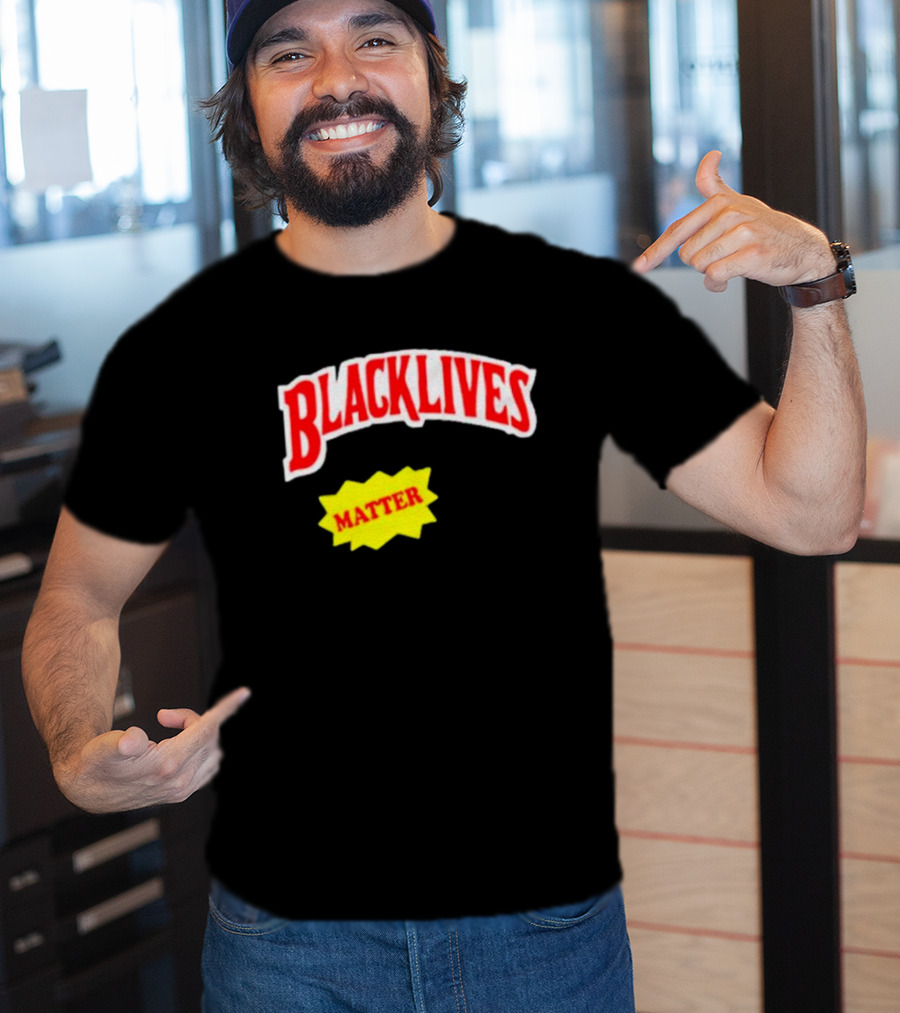 Black Lives Matter Backwoods Style Retro T-Shirt
