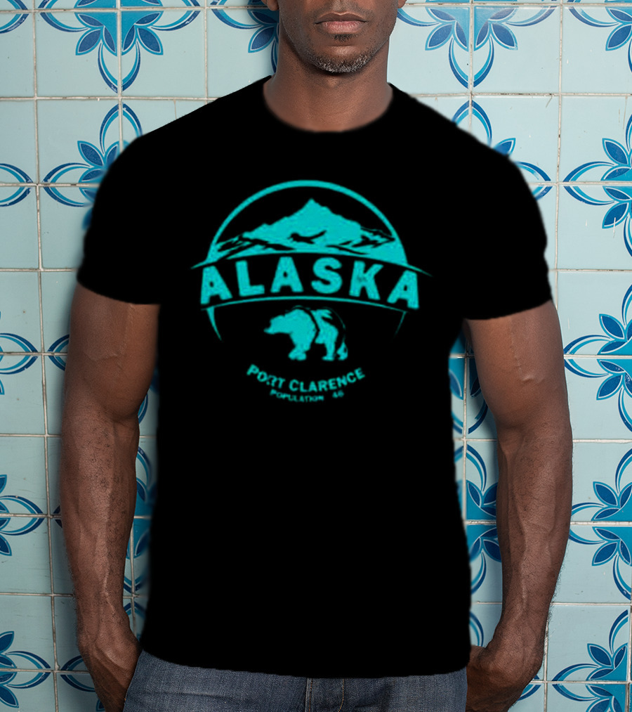 Alaska Port Clarence Population 46 Bear Mountain T-Shirt