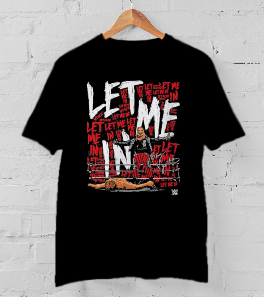 Bray Wyatt WWE Let Me In 500 Level Repeat T-Shirt