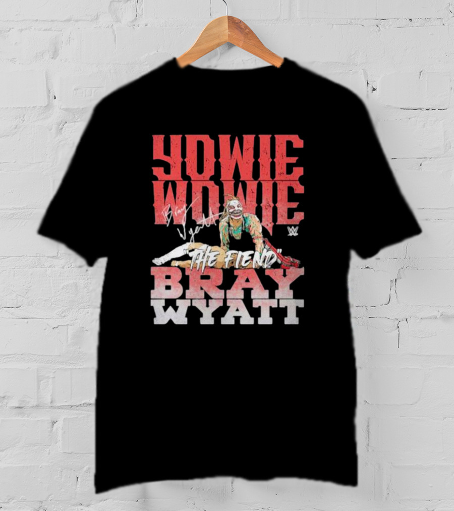 Yowie Wowie Bray Wyatt The Fiend WWE Signature 500 Level T-Shirt