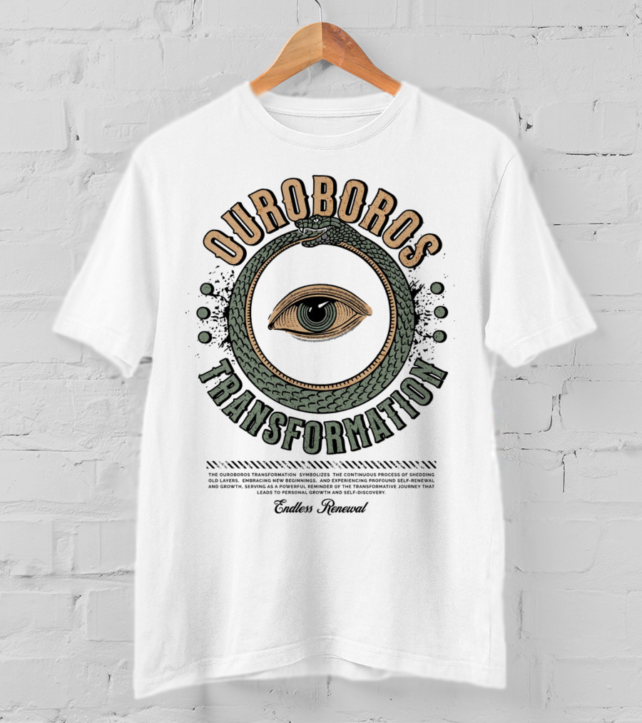 Ouroboros Transformation Endless Renewal T-Shirt