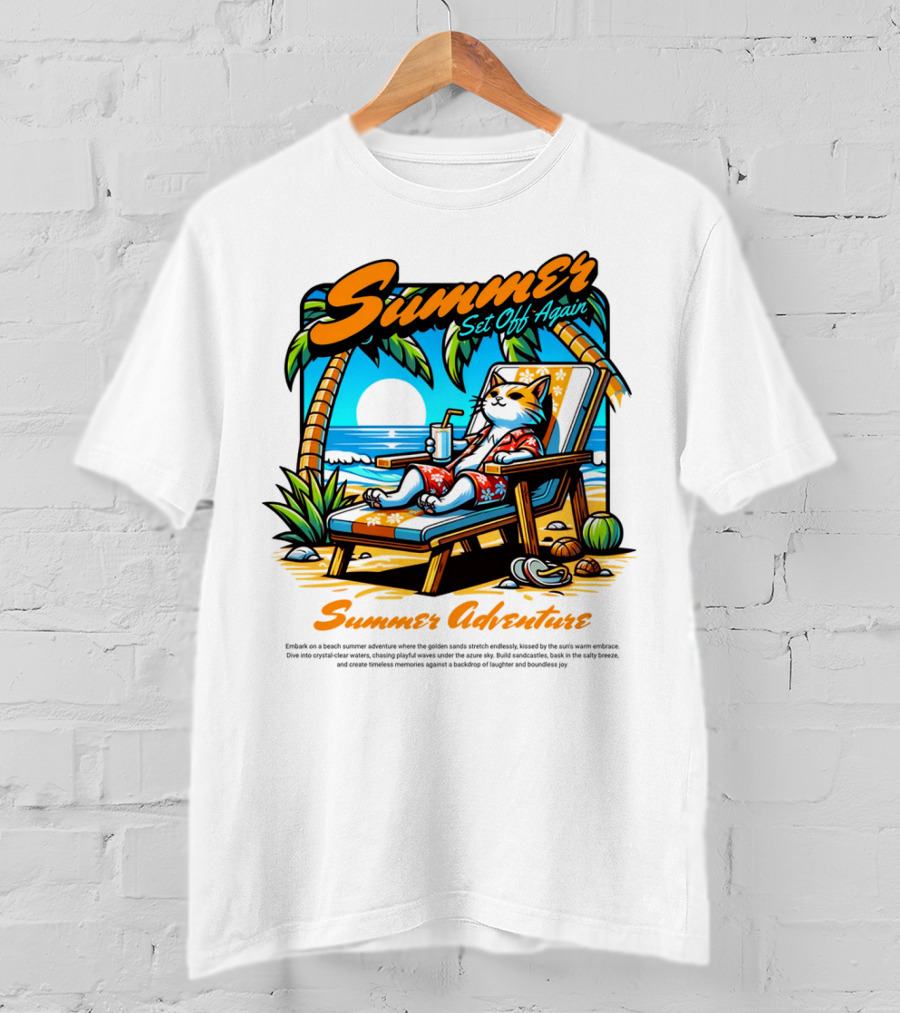 Summer Set Off Again Adventure T-Shirt