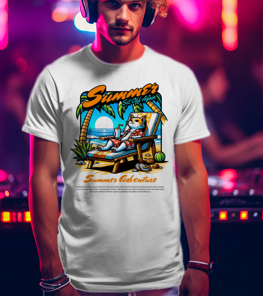 Summer Set Off Again Adventure T-Shirt