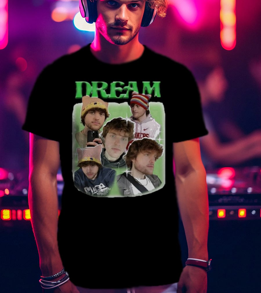 Dream Dreamwastaken Collage Hat Hoodie Star Glow T-Shirt