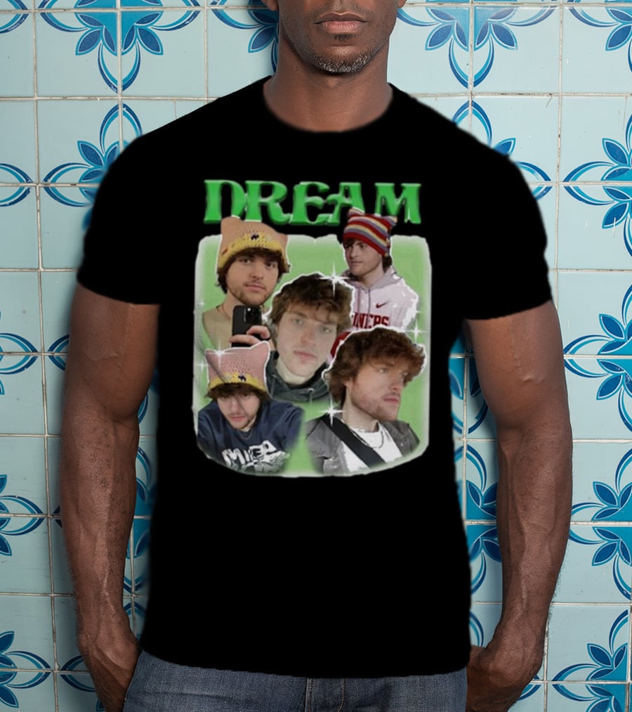 Dream Dreamwastaken Collage Hat Hoodie Star Glow T-Shirt