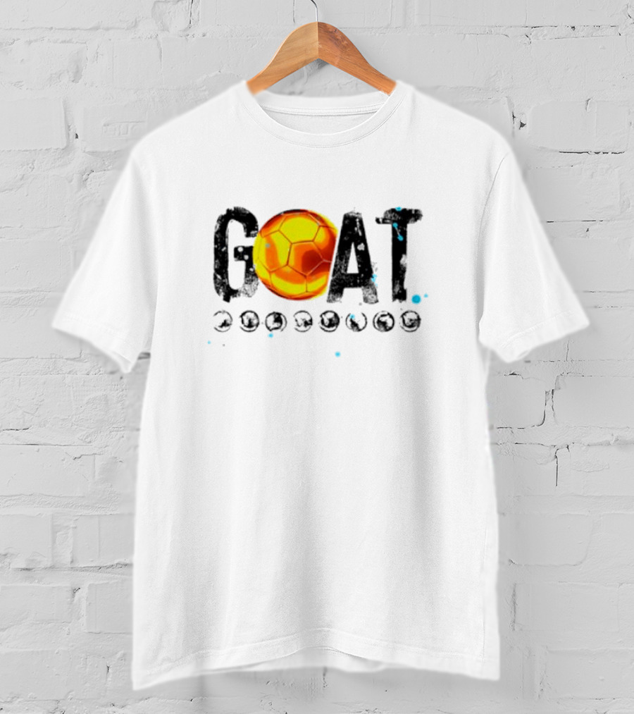 GOAT 8 Ballon D’Or El Mejor Del Mundo T-Shirt