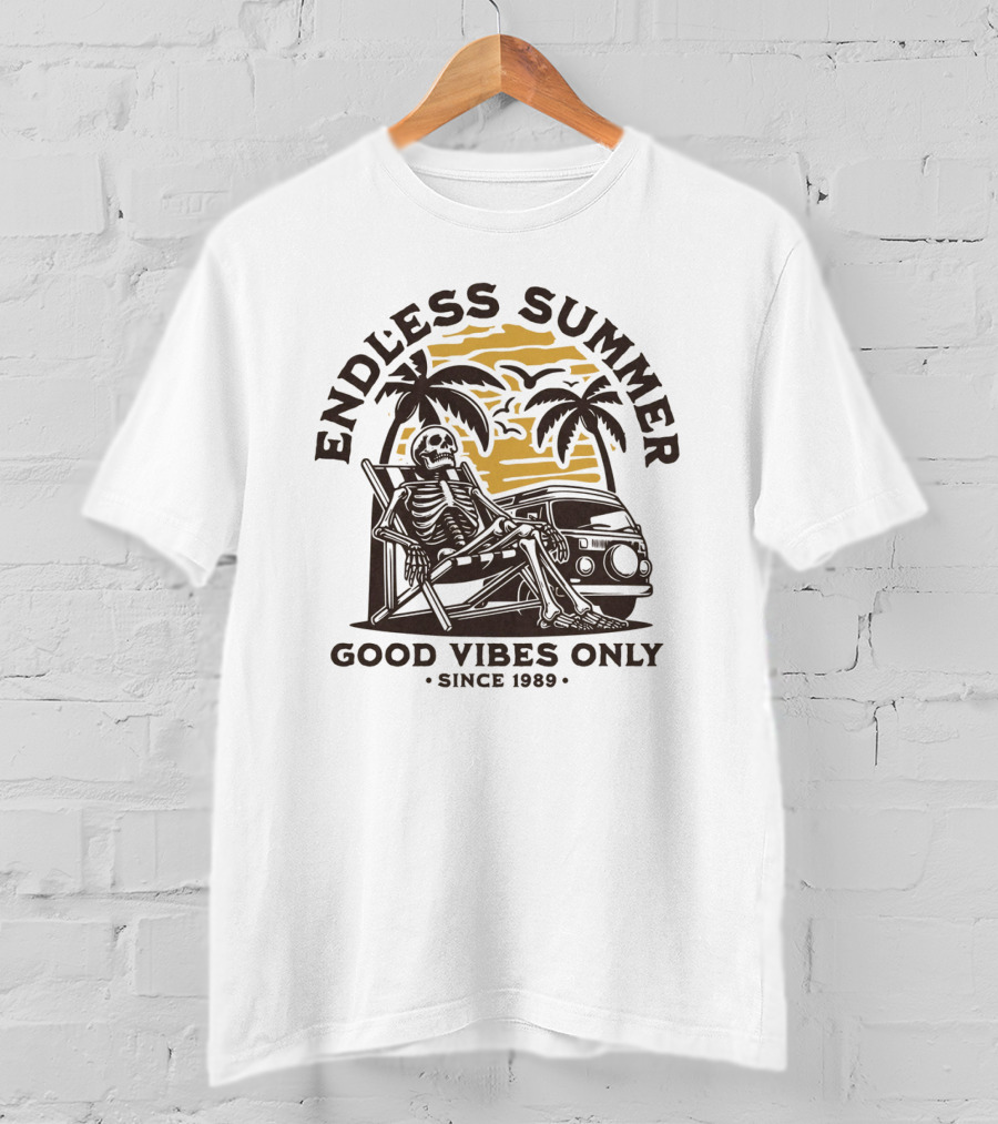 ENDLESS SUMMER GOOD VIBES ONLY SINCE 1989 T-Shirt