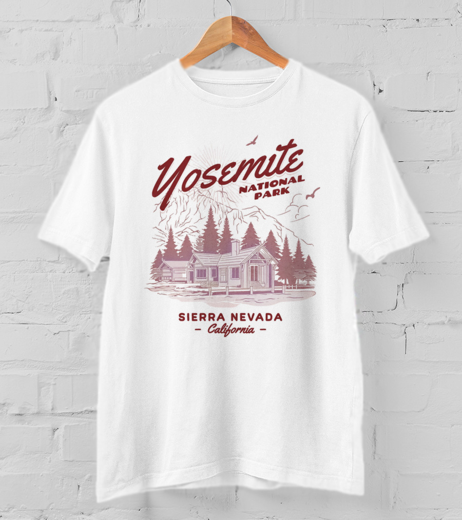 Yosemite National Park Sierra Nevada California Wilderness T-Shirt