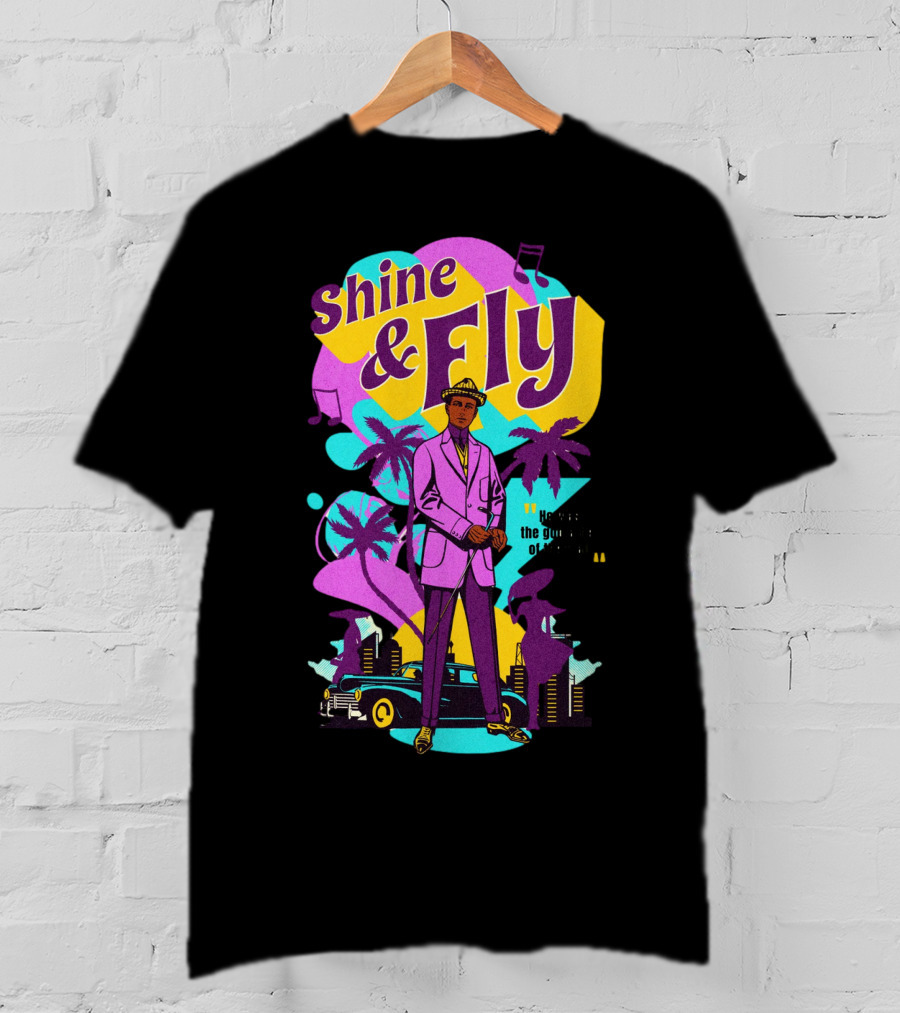 Shine And Fly He Was The Godfather Of Them All T-Shirt
