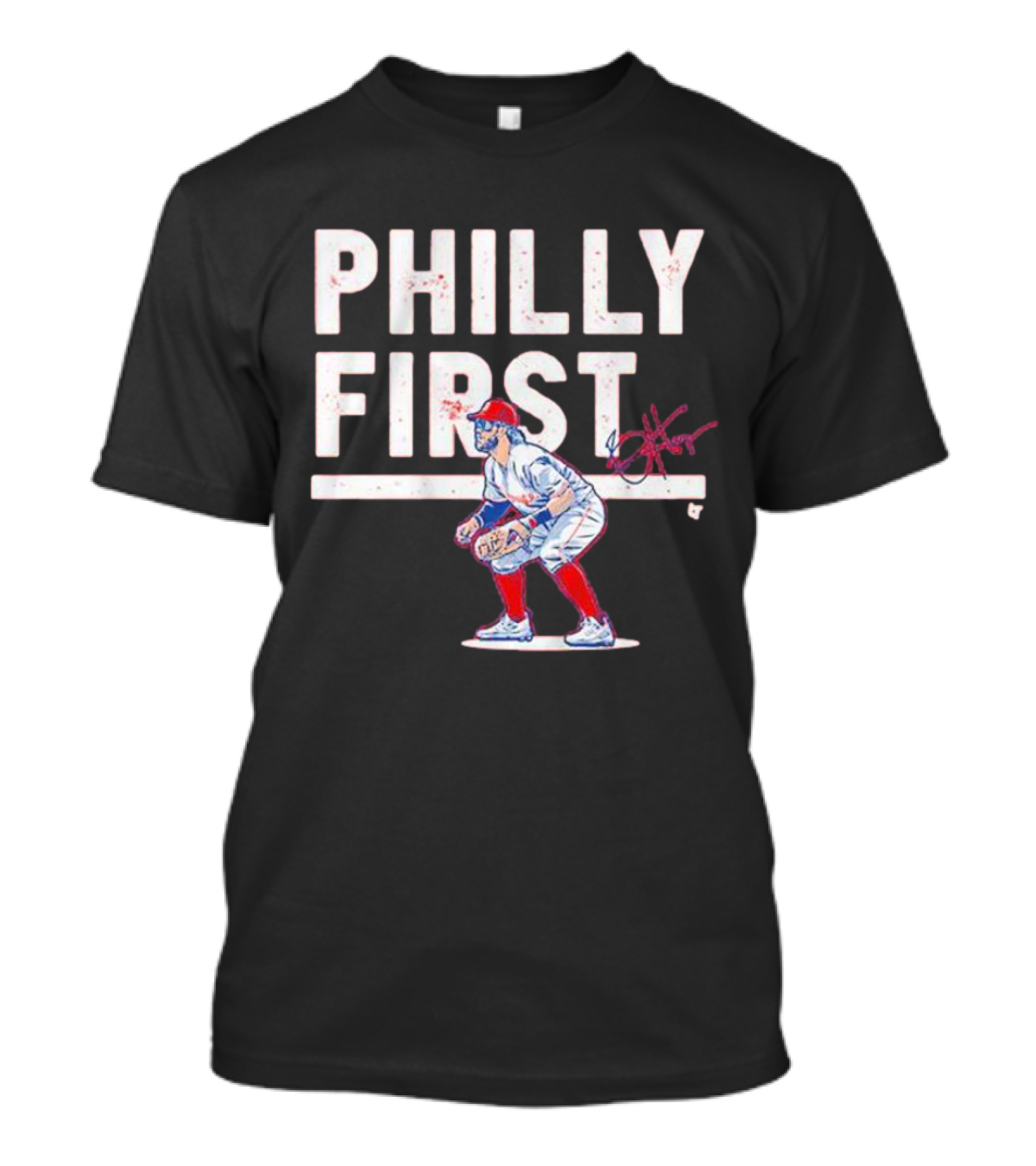Bryce Harper Philly First Baseball Player T-Shirt