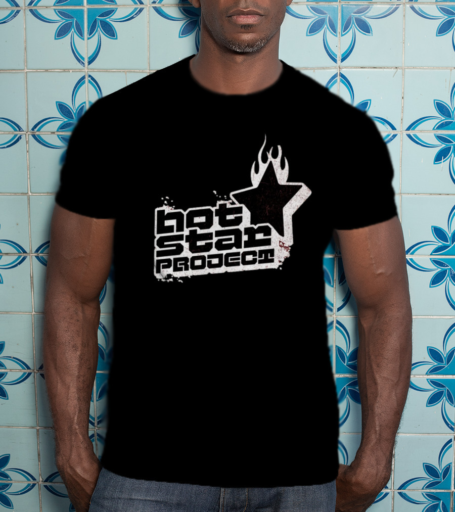 Hot Star Project Flame Starburst T-Shirt