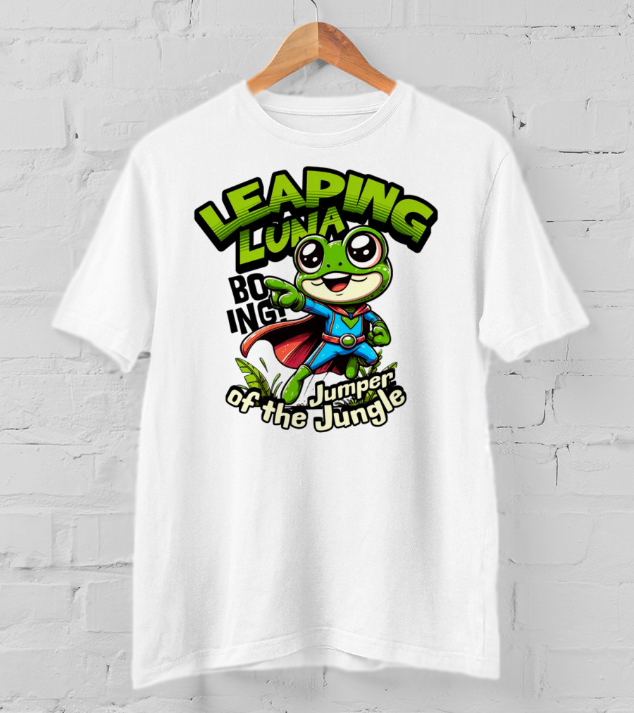 Leading Luna Jumper Of The Jungle T-Shirt