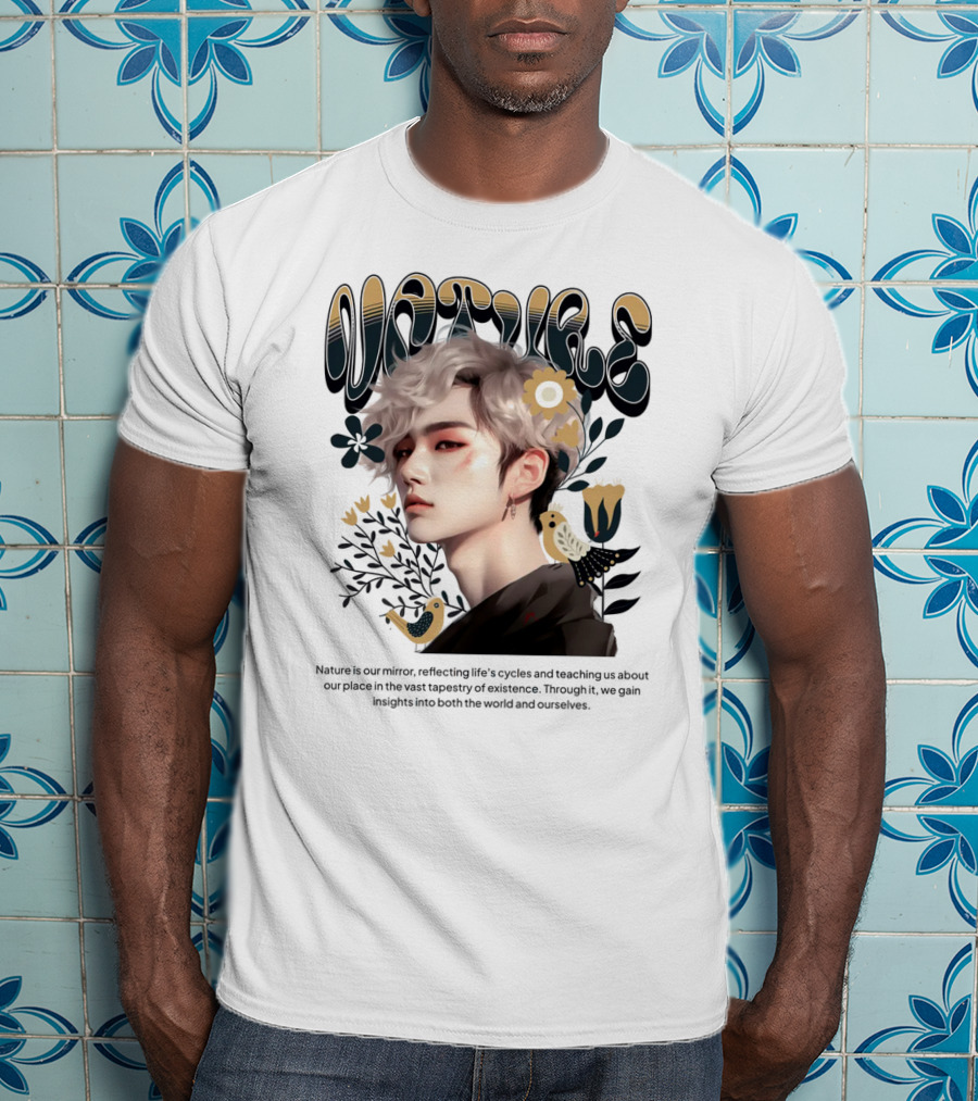 NATURE Floral Reflections Of Life And Existence T-Shirt