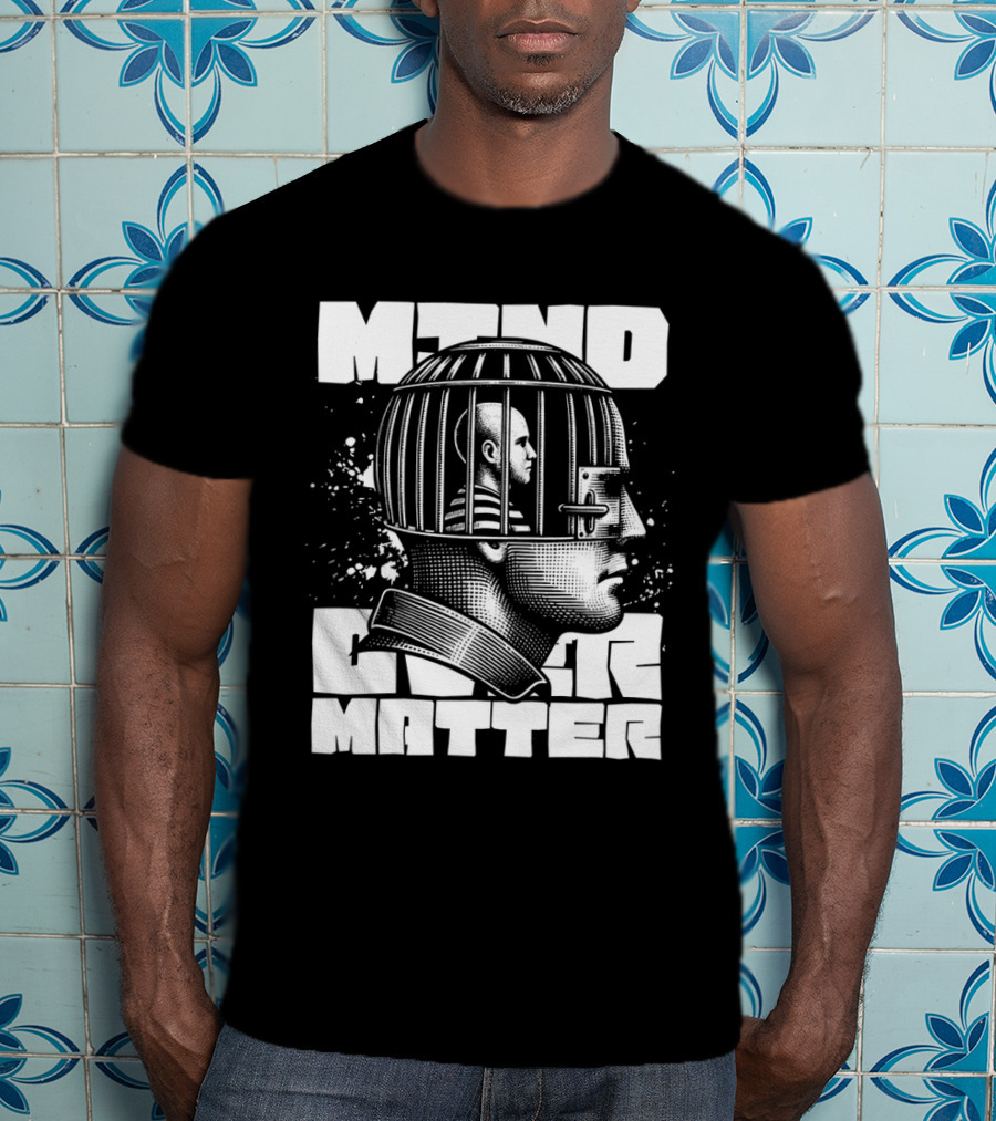 MIND OVER MATTER Prisoner Head T-Shirt