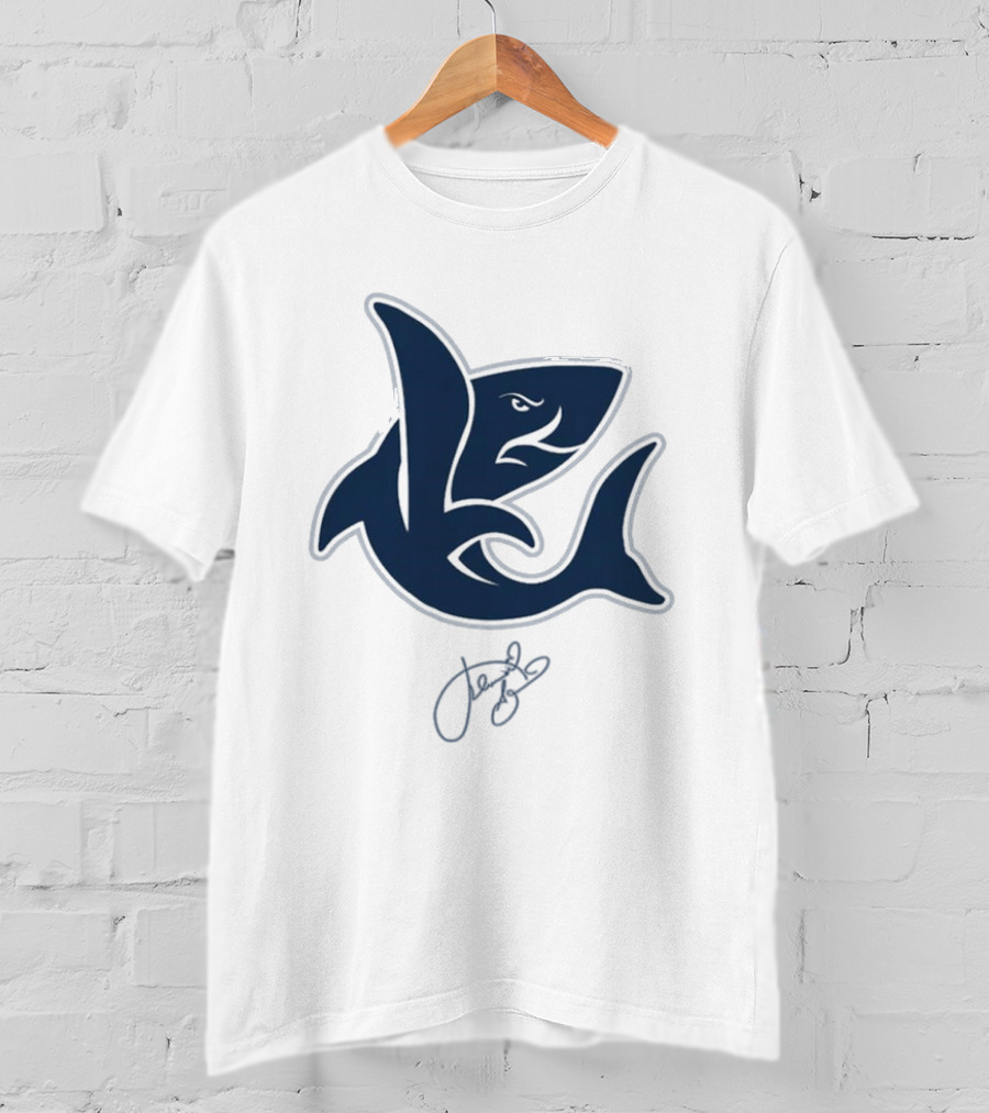 Kenny Gant Shark Dance Signature Dark Blue Shark T-Shirt