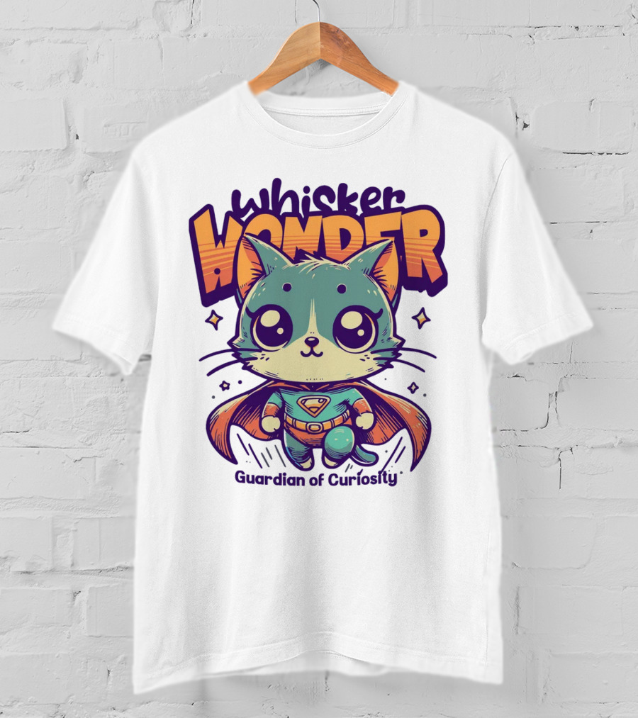 Whisker Wonder Guardian Of Curiosity T-Shirt