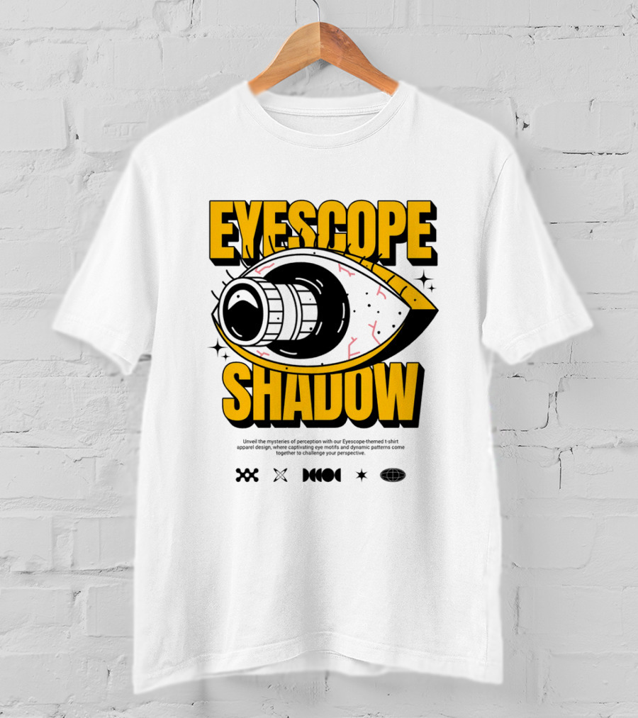 EYESCOPE SHADOW Lens Perception Perspective T-Shirt