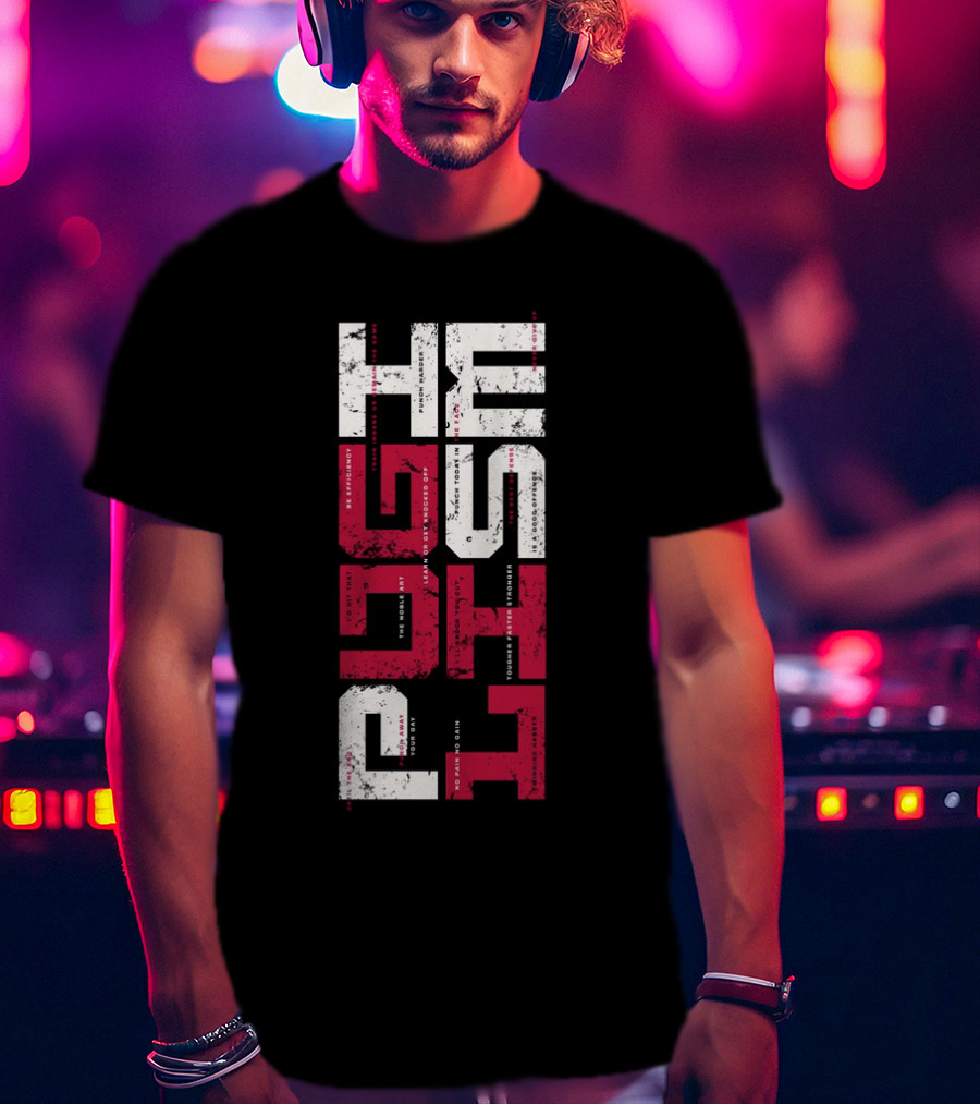 Pugilist Typographic Athletic Fight Sports T-Shirt